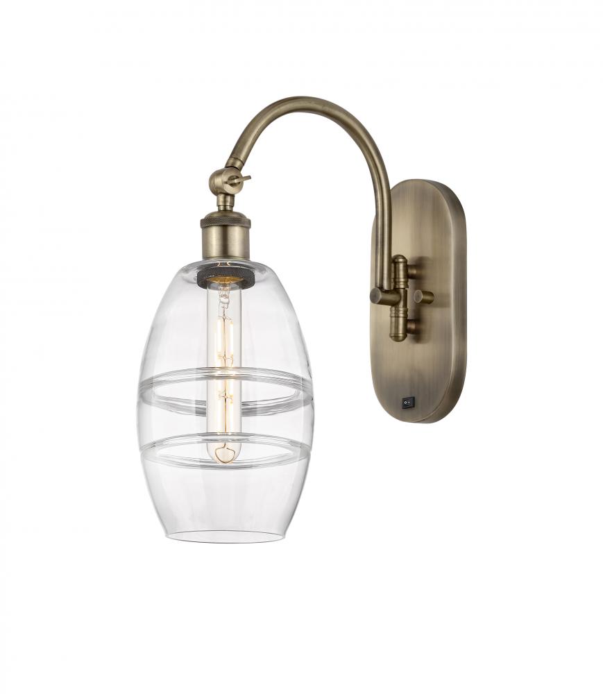 Vaz - 1 Light - 6 inch - Antique Brass - Sconce