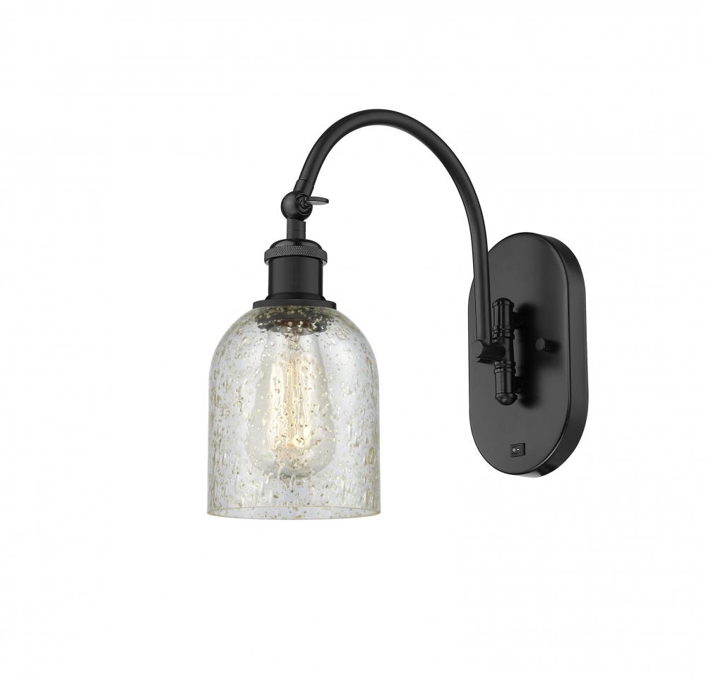 Caledonia - 1 Light - 5 inch - Matte Black - Sconce