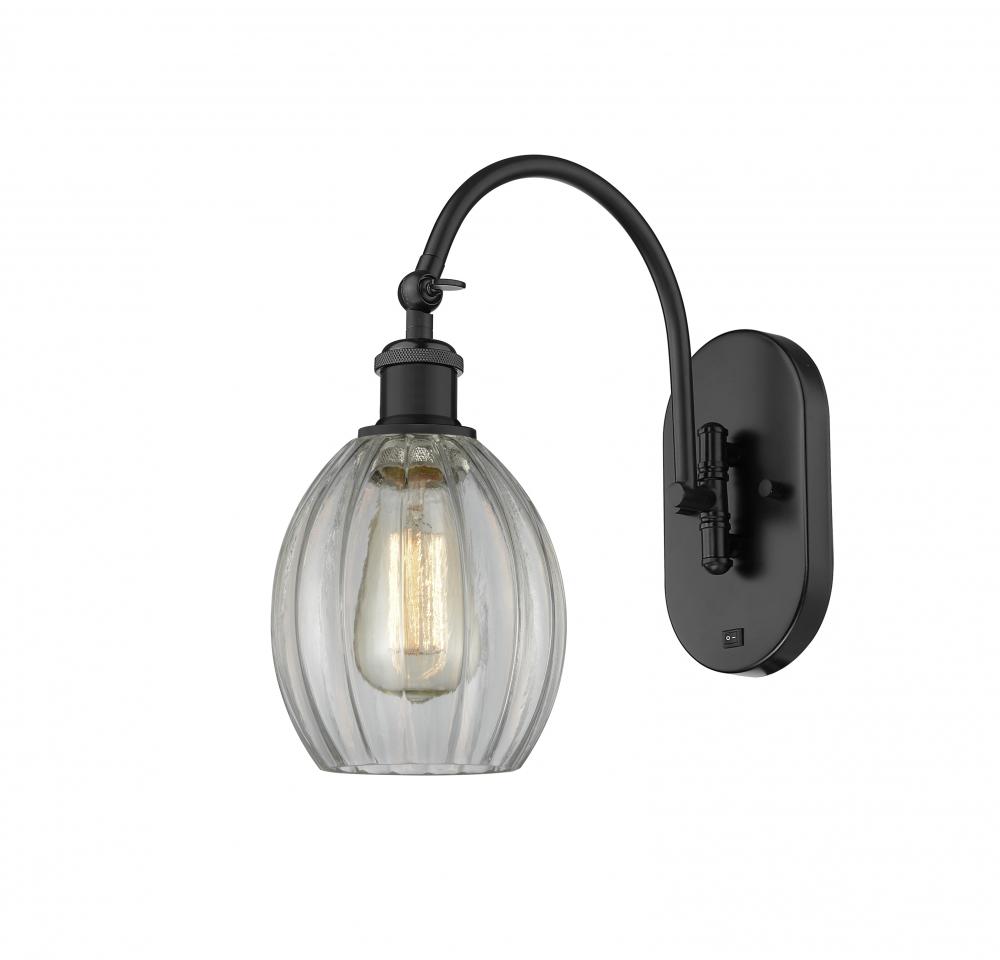 Eaton - 1 Light - 6 inch - Matte Black - Sconce