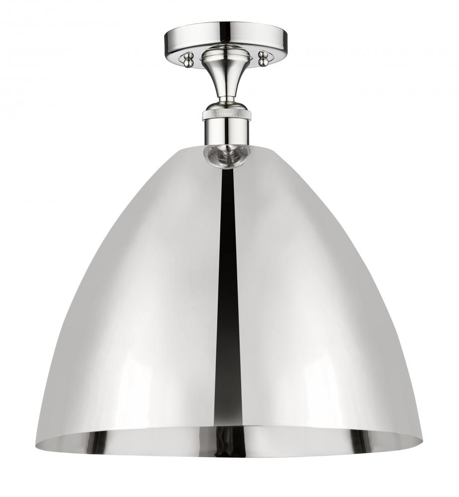 Bristol - 1 Light - 16 inch - Polished Chrome - Semi-Flush Mount