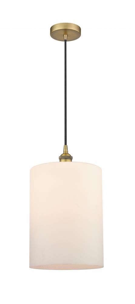 Cobbleskill - 1 Light - 9 inch - Brushed Brass - Cord hung - Mini Pendant