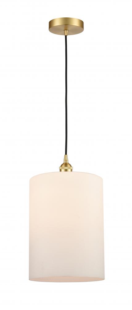 Cobbleskill - 1 Light - 9 inch - Satin Gold - Cord hung - Mini Pendant