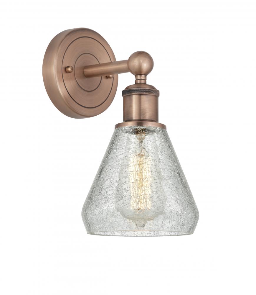 Conesus - 1 Light - 6 inch - Antique Copper - Sconce