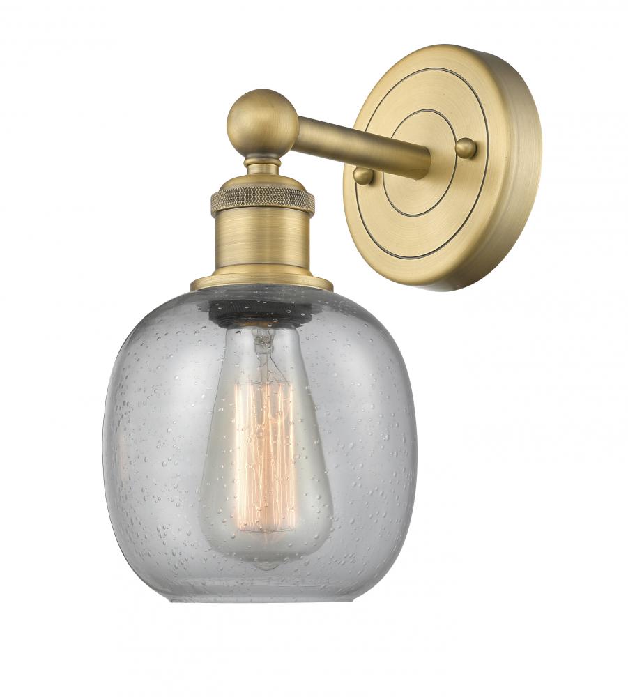 Belfast - 1 Light - 6 inch - Brushed Brass - Sconce