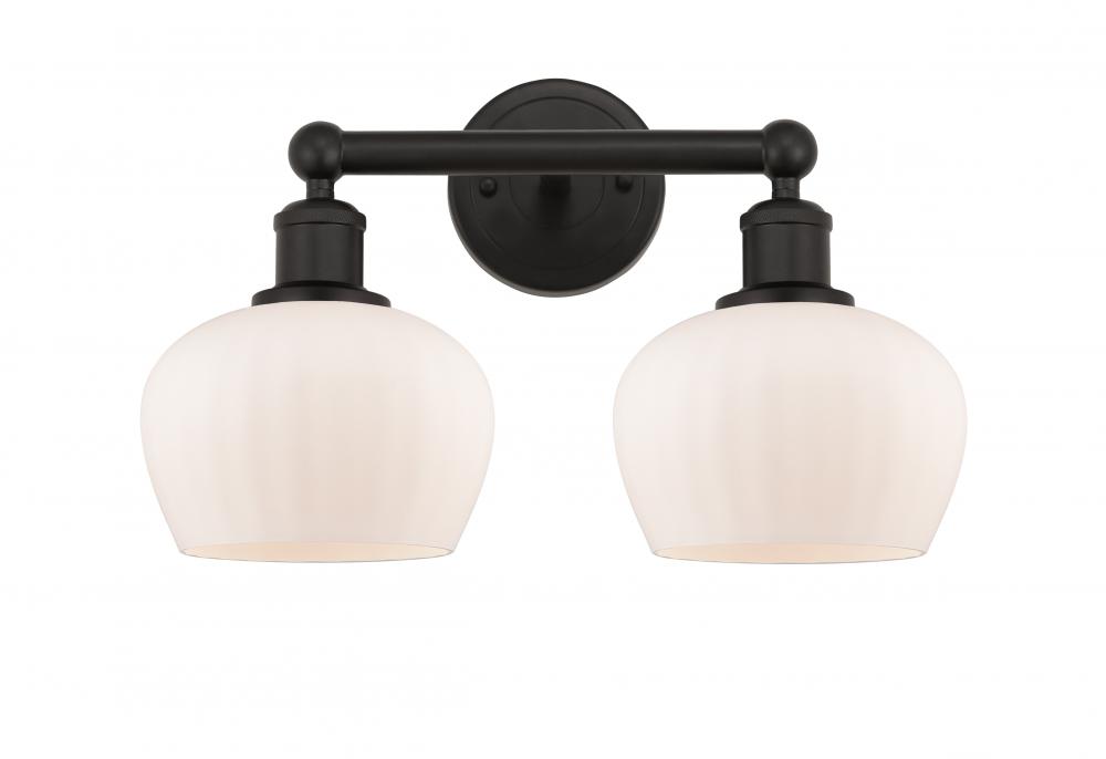 Fenton - 2 Light - 16 inch - Oil Rubbed Bronze - Bath Vanity Light