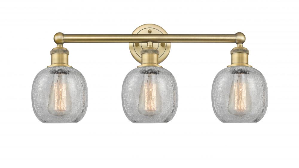 Belfast - 3 Light - 24 inch - Brushed Brass - Bath Vanity Light