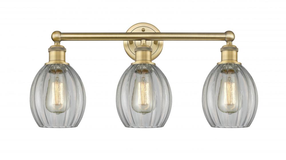 Eaton - 3 Light - 24 inch - Brushed Brass - Bath Vanity Light