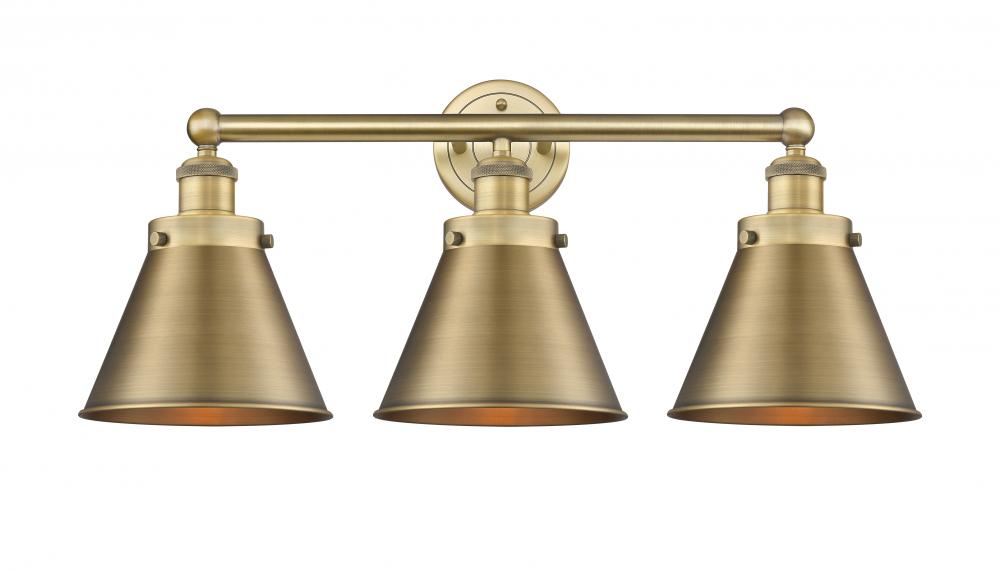 Appalachian - 3 Light - 26 inch - Brushed Brass - Bath Vanity Light