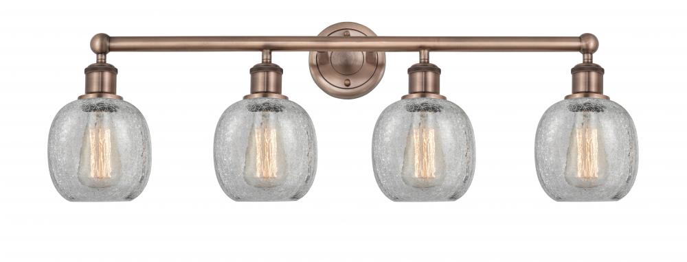 Belfast - 4 Light - 33 inch - Antique Copper - Bath Vanity Light