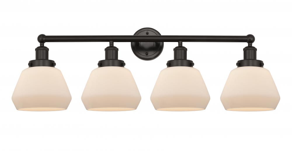 Fulton - 4 Light - 34 inch - Oil Rubbed Bronze - Bath Vanity Light