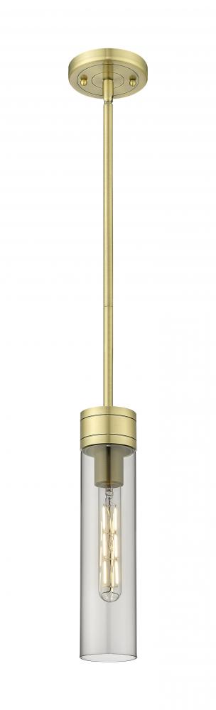 Boreas - 1 Light - 3 inch - Antique Brass - Stem Hung - Mini Pendant