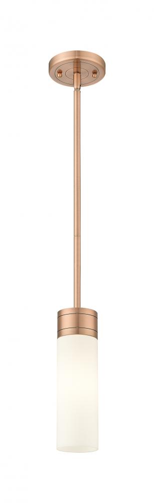 Boreas - 1 Light - 3 inch - Antique Copper - Stem Hung - Mini Pendant