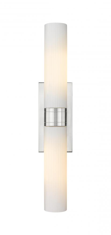 Boreas - 2 Light - 24 inch - Satin Nickel - Bath Vanity Light