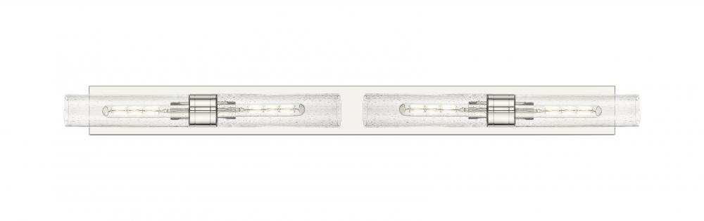 Boreas - 4 Light - 51 inch - Polished Nickel - Bath Vanity Light