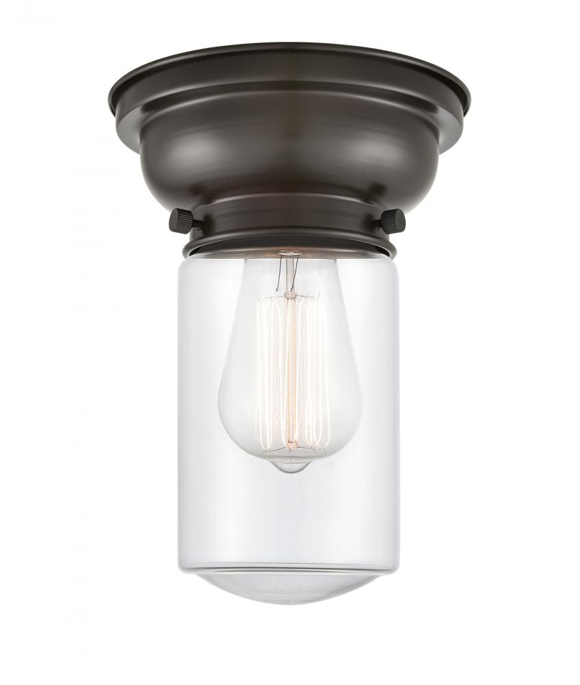 Dover - 1 Light - 6 inch - Oil Rubbed Bronze - Flush Mount