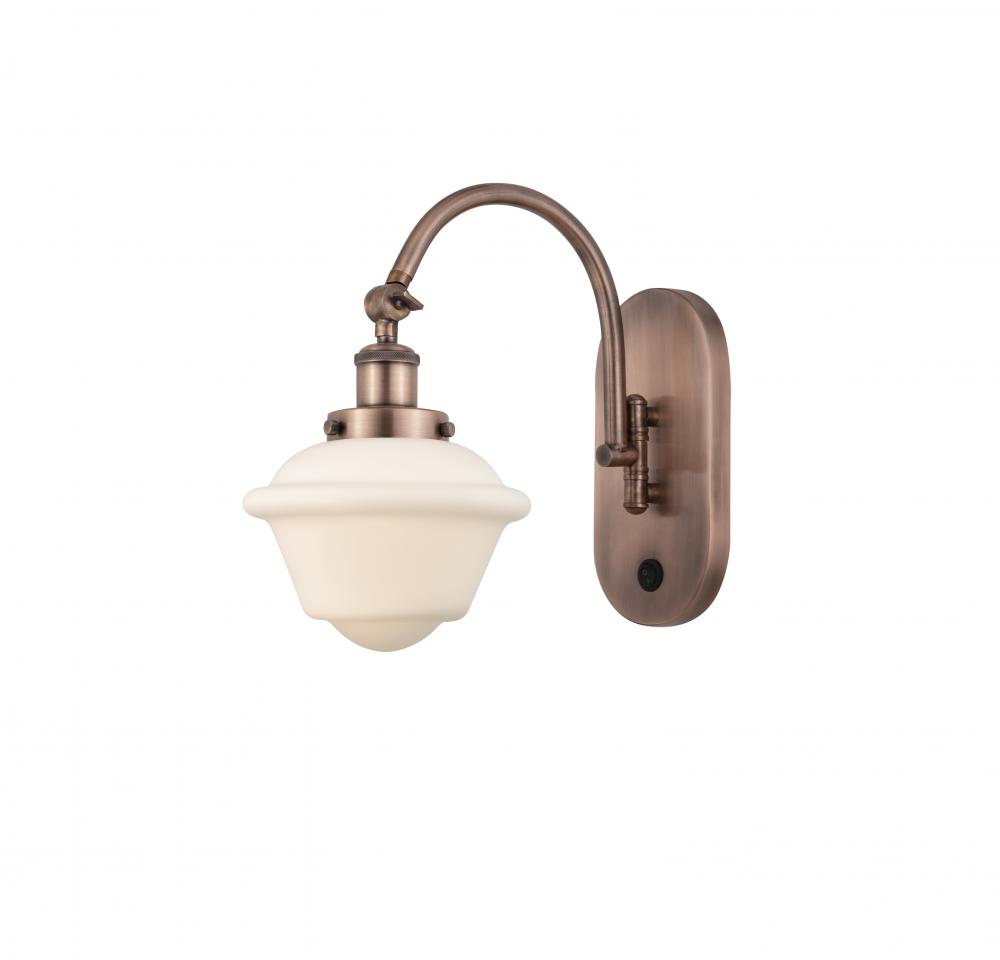 Oxford - 1 Light - 8 inch - Antique Copper - Sconce