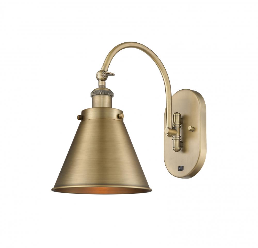 Appalachian - 1 Light - 8 inch - Brushed Brass - Sconce