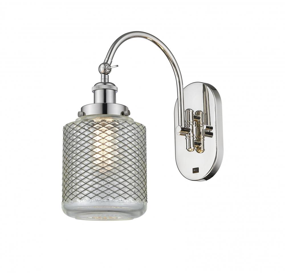 Stanton - 1 Light - 6 inch - Polished Nickel - Sconce