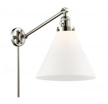 Innovations Lighting 237-PN-G41-L - Cone - 1 Light - 12 inch - Polished Nickel - Swing Arm