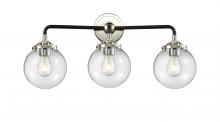 Innovations Lighting 284-3W-BPN-G202-6 - Beacon - 3 Light - 24 inch - Black Polished Nickel - Bath Vanity Light