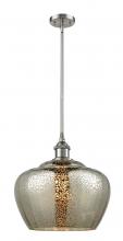 Innovations Lighting 516-1S-SN-G96-L-LED - Fenton - 1 Light - 11 inch - Brushed Satin Nickel - Mini Pendant