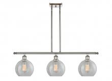 Innovations Lighting 516-3I-PN-G125 - Athens - 3 Light - 36 inch - Polished Nickel - Cord hung - Island Light