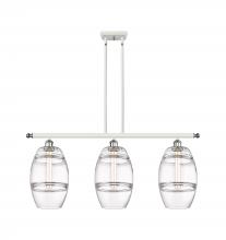 Innovations Lighting 516-3I-WPC-G557-8CL - Vaz - 3 Light - 36 inch - White Polished Chrome - Cord hung - Island Light