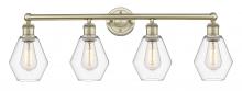 Innovations Lighting 616-4W-AB-G652-6 - Cindyrella - 4 Light - 33 inch - Antique Brass - Bath Vanity Light