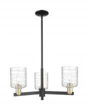 Innovations Lighting 716-3CR-BAB-G1113 - Cobbleskill - 3 Light - 27 inch - Black Antique Brass - Stem hung - Pendant