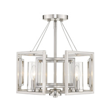 Golden 6068-SF PW - Marco Convertible Semi-Flush