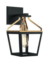Matteo Lighting W67001BKAG - Mavonshire Wall Sconce