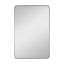 Generation Lighting MR1304MBK - Planer Medium Rectangular Mirror