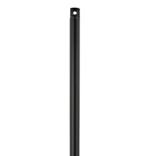 Generation Lighting DRT48MBK - 48" Threaded Downrod - Midnight Black