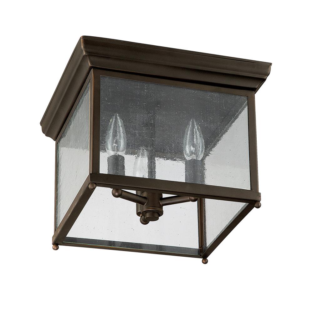 3 Light Outdoor Flush Mount