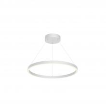 Kuzco Lighting Inc PD87124-WH - Cerchio 24-in White LED Pendant