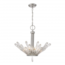  CD10147-6-SL - 6-Light Water Splash Pendant Light