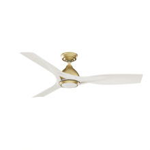 Casablanca Fan Company 53467 - Casablanca 54 in Elise ENERGY STAR® Brass Damp Rated Ceiling Fan with LED Light Kit and Wall Control