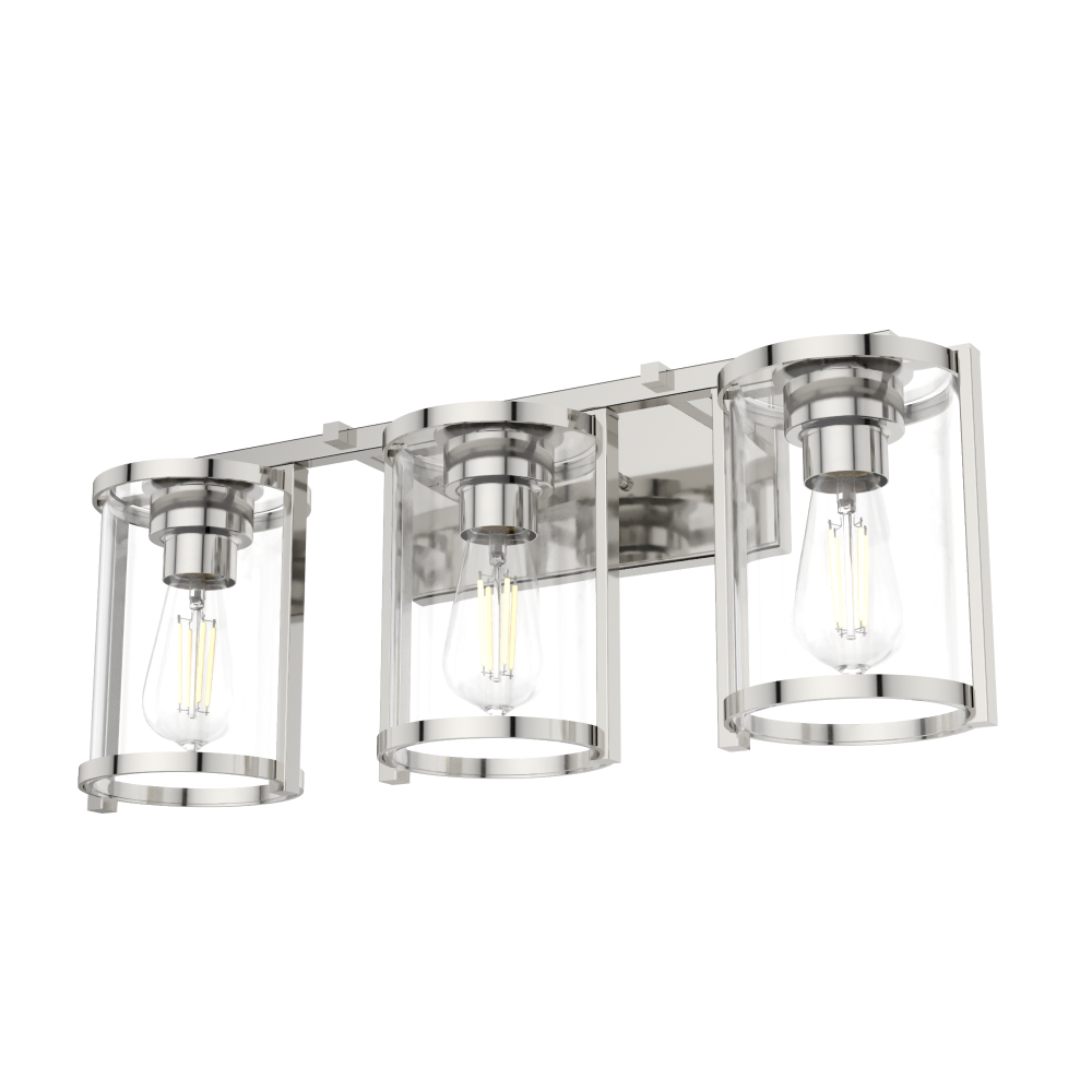 Astwood 3 Light Vanity Polished Ni