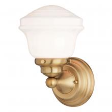 Vaxcel International W0451 - Huntley 1 Light Wall Light Natural Brass