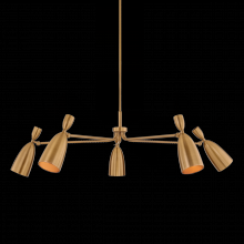 Troy F4050-PBR - Spade Chandelier