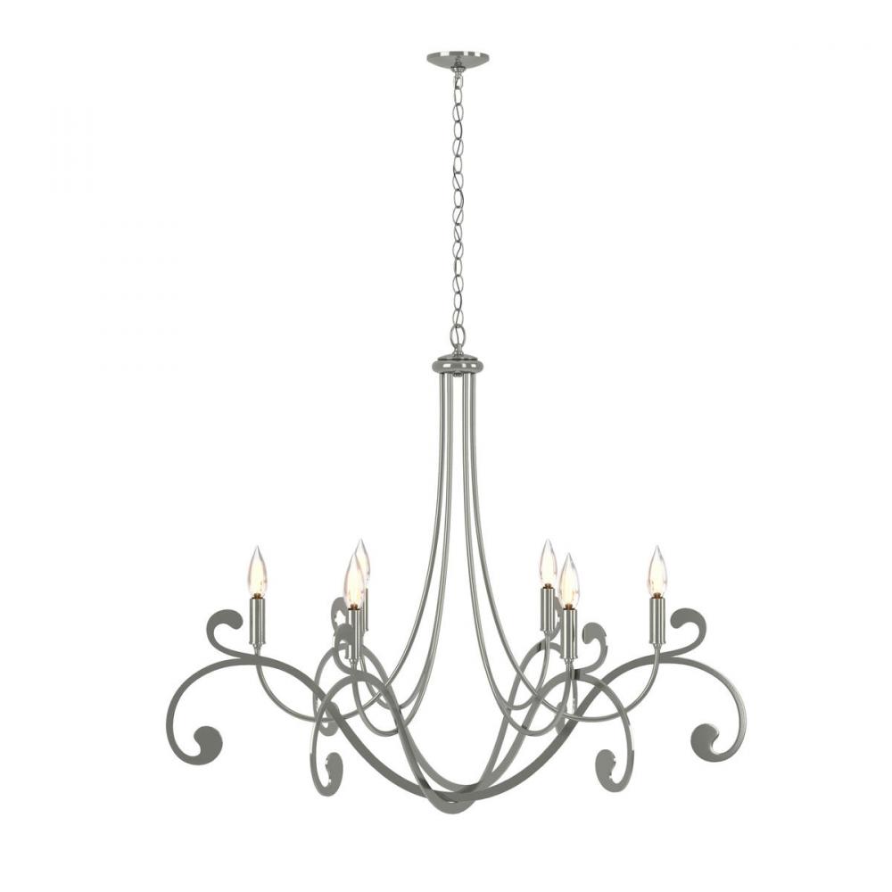 Bella 6 Arm Chandelier