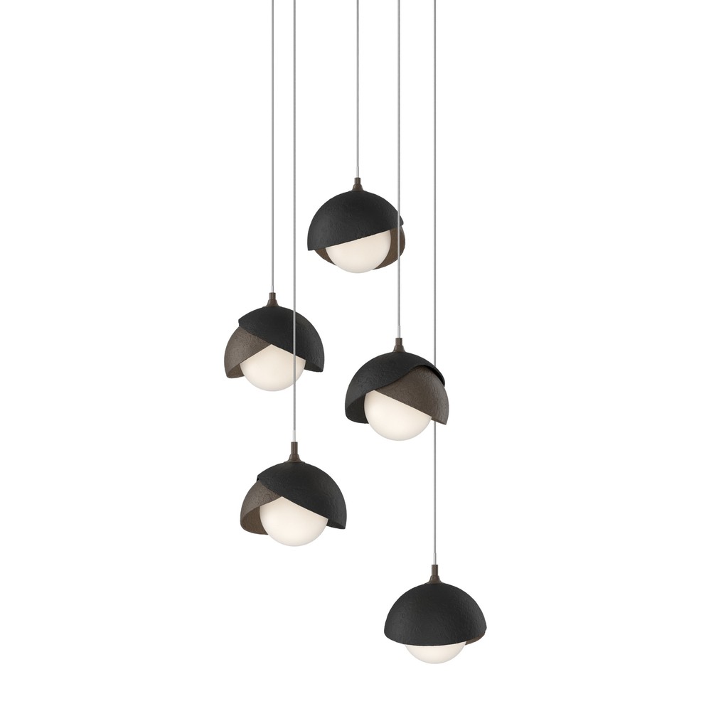 Brooklyn 5-Light Double Shade Pendant