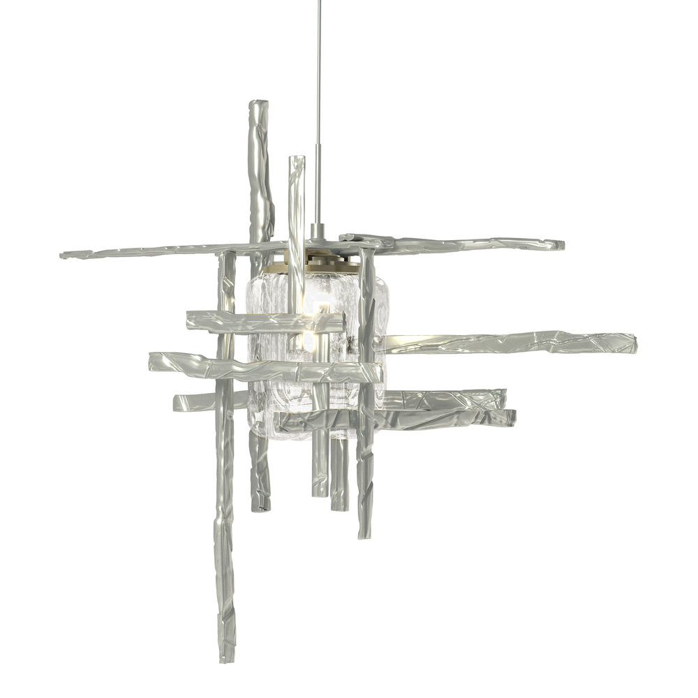 Tura Seeded Glass Low Voltage Mini Pendant