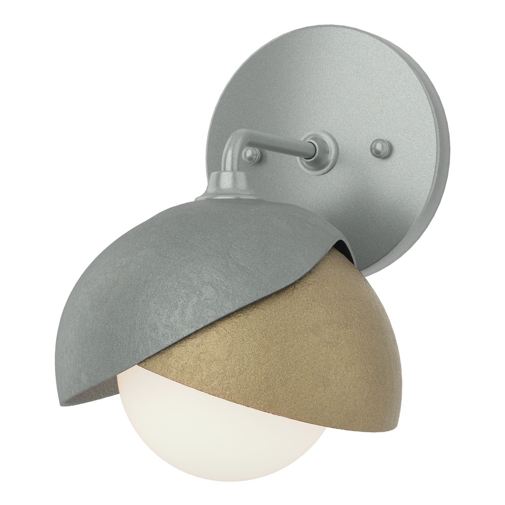 Brooklyn 1-Light Double Shade Bath Sconce