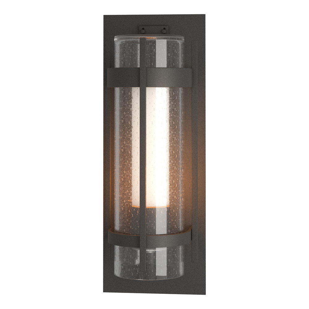 Torch  Seeded Glass XL Outdoor Sconce