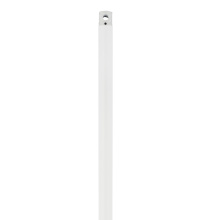 Visual Comfort & Co. Fan Collection DRCT48RZW - 48" Coastal Threaded Downrod - Matte White