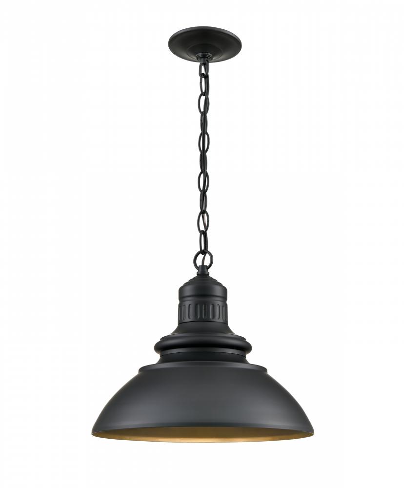 Adda  Outdoor Hanging Lantern Powder Coated Black