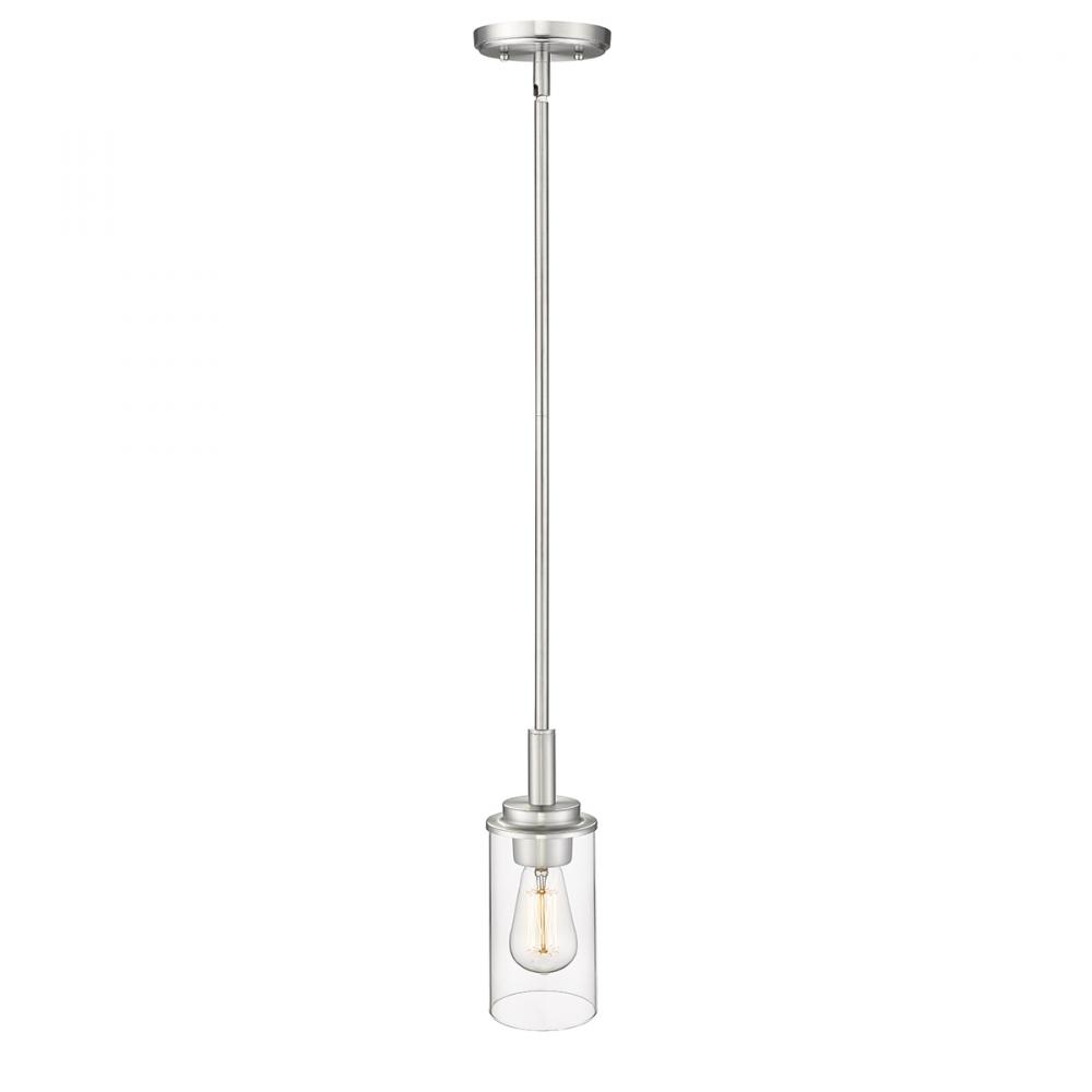 Janna 1-Light Mini-Pendant light Brushed Nickel