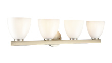 Millennium 49004-MG - Apria 33" Wide 4-Light Vanity - Modern Gold