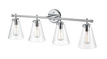 Millennium 8124-CH - Aliza 4-Light Vanity Chrome